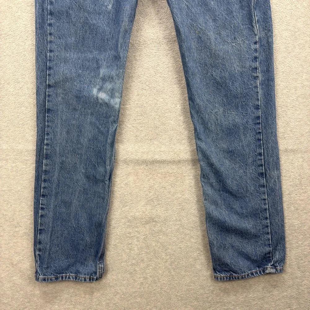 Levis 514 Jeans Men‎ 32x32 Blue Denim Pants Straight American Distressed Grunge